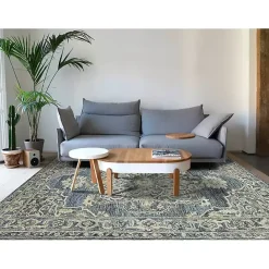 Clearance Kirklands Home Nucia Denim Hand-Tufted Area Rug, 5x7 Blue