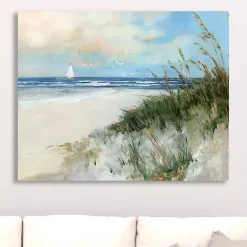 Discount Kirklands Home Oak Island Sunrise Canvas Art Print, 40x32 in.