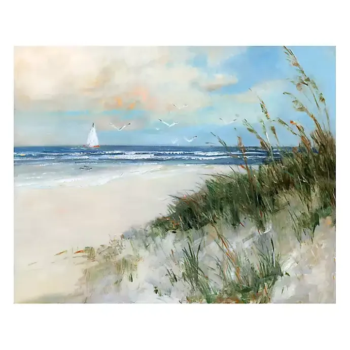 Discount Kirklands Home Oak Island Sunrise Canvas Art Print, 40x32 in.