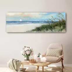 Discount Kirklands Home Oak Island Sunrise Canvas Art Print, 60x20 in.