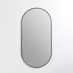 Sale Kirklands Home Oblong Black Nouveau Linear Wall Mirror