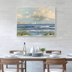 Clearance Kirklands Home Ocean Regatta Framed Canvas Art Print Multi