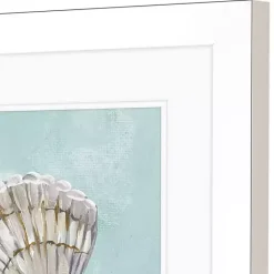 New Kirklands Home Ocean Seashells II Framed Art Prints, Set of 2
