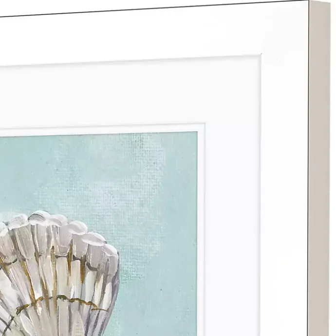 New Kirklands Home Ocean Seashells II Framed Art Prints, Set of 2