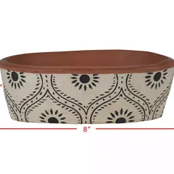 Hot Kirklands Home Ogee Handthrown Terracotta Planter