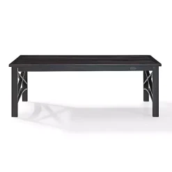 Kirklands Home Oiled Bronze Metal Dayton Outdoor Coffee Table Brown