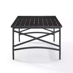 Kirklands Home Oiled Bronze Metal Dayton Outdoor Coffee Table Brown