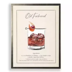 Sale Kirklands Home Old Fashioned Framed Art Print Red