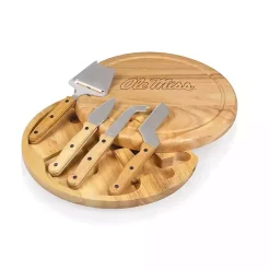 Sale Kirklands Home Ole Miss Cheese Board and Tool Set Tan