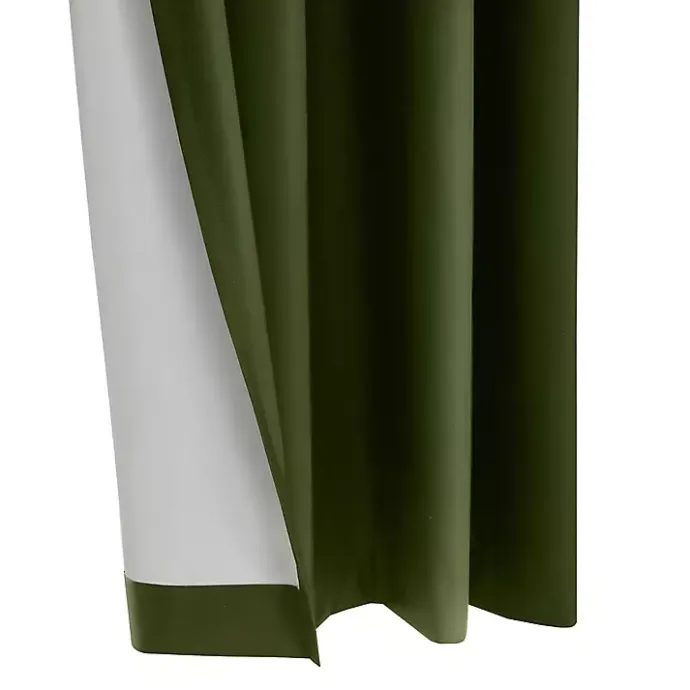 New Kirklands Home Olive Alpine Blackout Curtain Panel, 108 in. Green