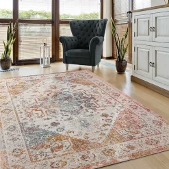 New Kirklands Home Ombre at Dusk Indoor/Outdoor Area Rug, 7x9