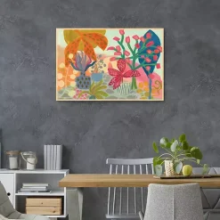 Kirklands Home On the Veranda Framed Canvas Art Print Multi