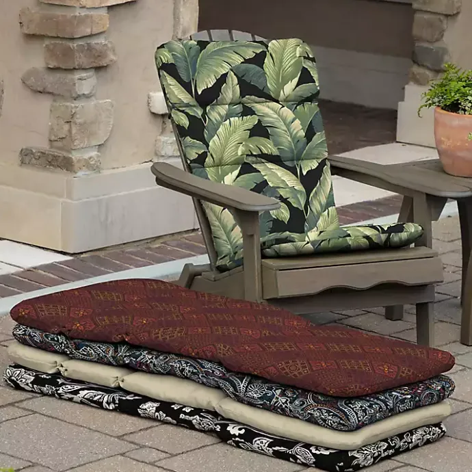 Discount Kirklands Home Onyx Cebu Outdoor Adirondack Cushion