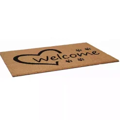 Sale Kirklands Home Open Heart Welcome Paws Doormat