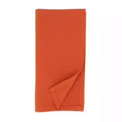 Clearance Kirklands Home Everyday Polyester Cloth Napkins, Set of 12 Orange
