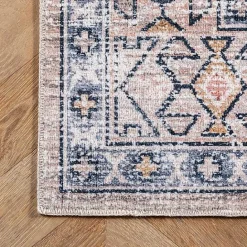 Online Kirklands Home Orange Global Motif Washable Runner