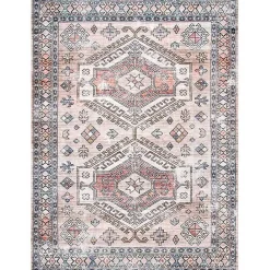 Clearance Kirklands Home Global Motif Washable Area Rug, 3x5 Orange