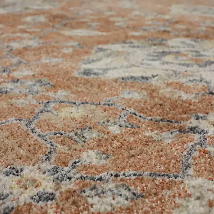 Sale Kirklands Home Granary Floral Area Rug, 8x10 Orange