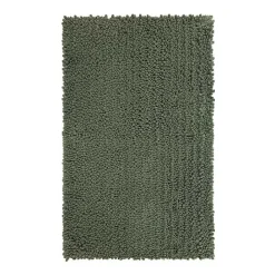 Discount Kirklands Home Oregano Chenille Bath Mat, 45 in. Green