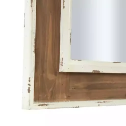 Sale Kirklands Home Ornate Antique White Wood Wall Mirror