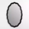 Sale Kirklands Home Oval Catorina Black Wavy Wall Mirror