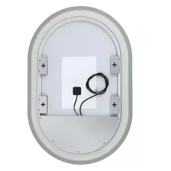 Kirklands Home Oval Crosby LED Wall Mirror