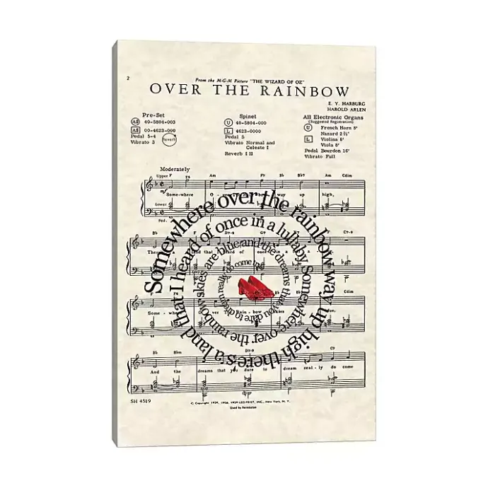 Discount Kirklands Home Over the Rainbow Canvas Art Print