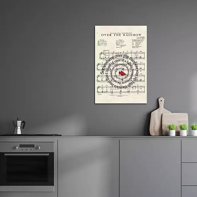 Discount Kirklands Home Over the Rainbow Canvas Art Print