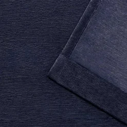 Kirklands Home Oxford Navy Thermal Curtain Panel Set, 84 in. Blue