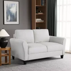Sale Kirklands Home Oyster Walter Loveseat Ivory