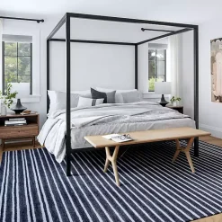 Best Kirklands Home Pacific Emily Henderson x RugsUSA Area Rug, 5x8 Blue