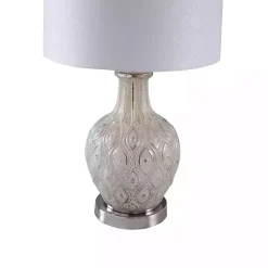 New Kirklands Home Painted Mercury Glass Table Lamp