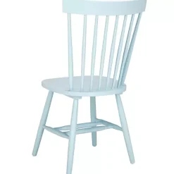Online Kirklands Home Pale Parker Spindle Dining Chairs, Set of 2 Blue