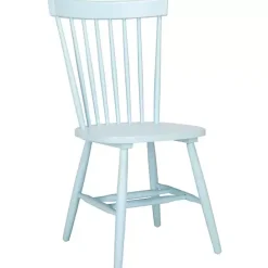 Online Kirklands Home Pale Parker Spindle Dining Chairs, Set of 2 Blue