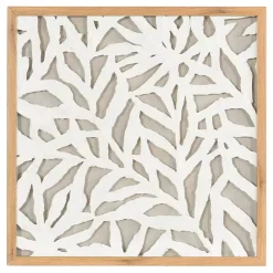 Best Kirklands Home Palm Leaf I Shadowbox Wall Plaque