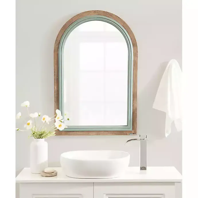 Discount Kirklands Home Palmer Arch Wood Wall Mirror