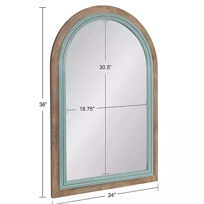 Discount Kirklands Home Palmer Arch Wood Wall Mirror