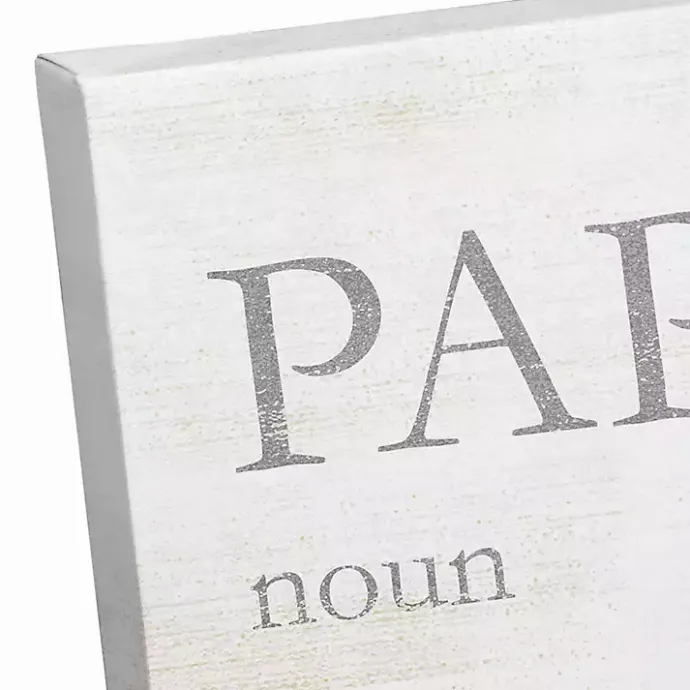 Kirklands Home Papa Definition Wall Plaque