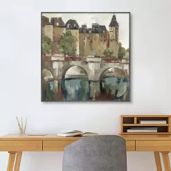 New Kirklands Home Paris Late Summer Framed Canvas Art Print Multi