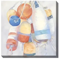 Hot Kirklands Home Pastel Buoys Outdoor Canvas Art Print