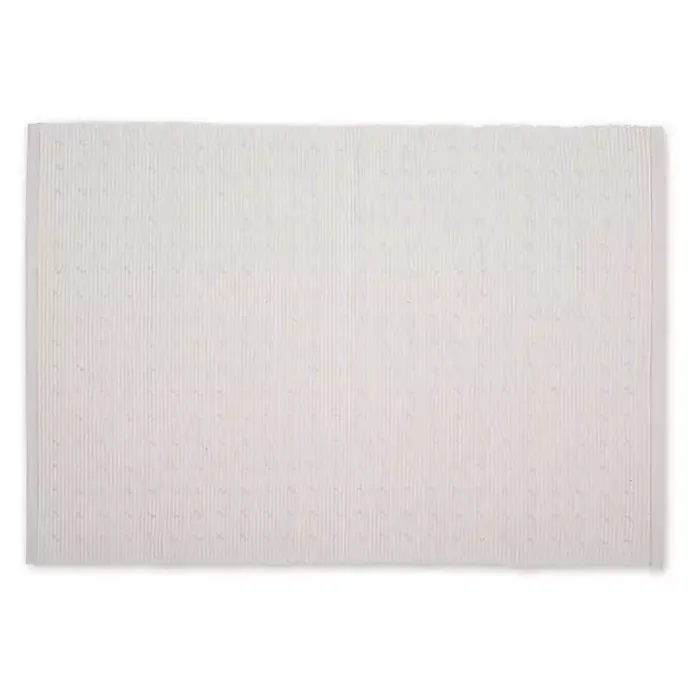 Hot Kirklands Home Pastel Lavender Fog Dobby Placemats, Set of 6 Purple
