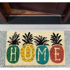 New Kirklands Home Patterned Pineapples Home Coir Doormat