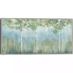 Best Kirklands Home Peaceful Oasis Framed Canvas Art Print Green