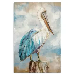 Outlet Kirklands Home Pelican Perch Canvas Art Print, 32x48 in.