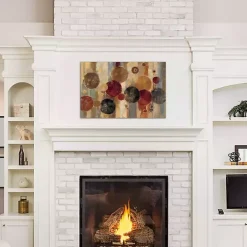 Discount Kirklands Home Pendulum Abstract Canvas Art Print