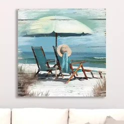 Clearance Kirklands Home Perfect Spot Canvas Art Print, 20x20 in. Blue