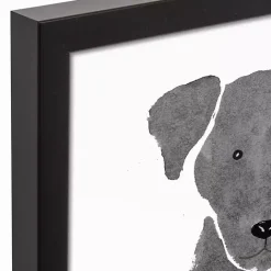 Best Kirklands Home Personalized Black Labrador Canvas Wall Plaque