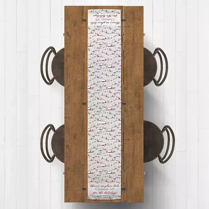 Discount Kirklands Home Personalized Home For The Holidays Table Runner