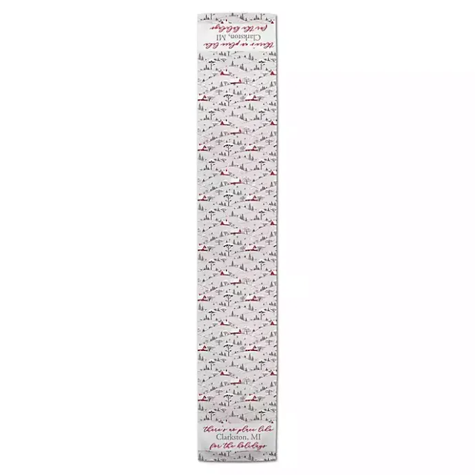 Discount Kirklands Home Personalized Home For The Holidays Table Runner