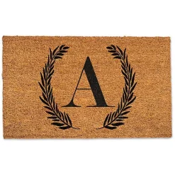 Hot Kirklands Home Personalized Monogram Laurel Doormat